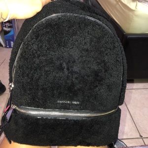 Fluffy Micheal Kors Backpack